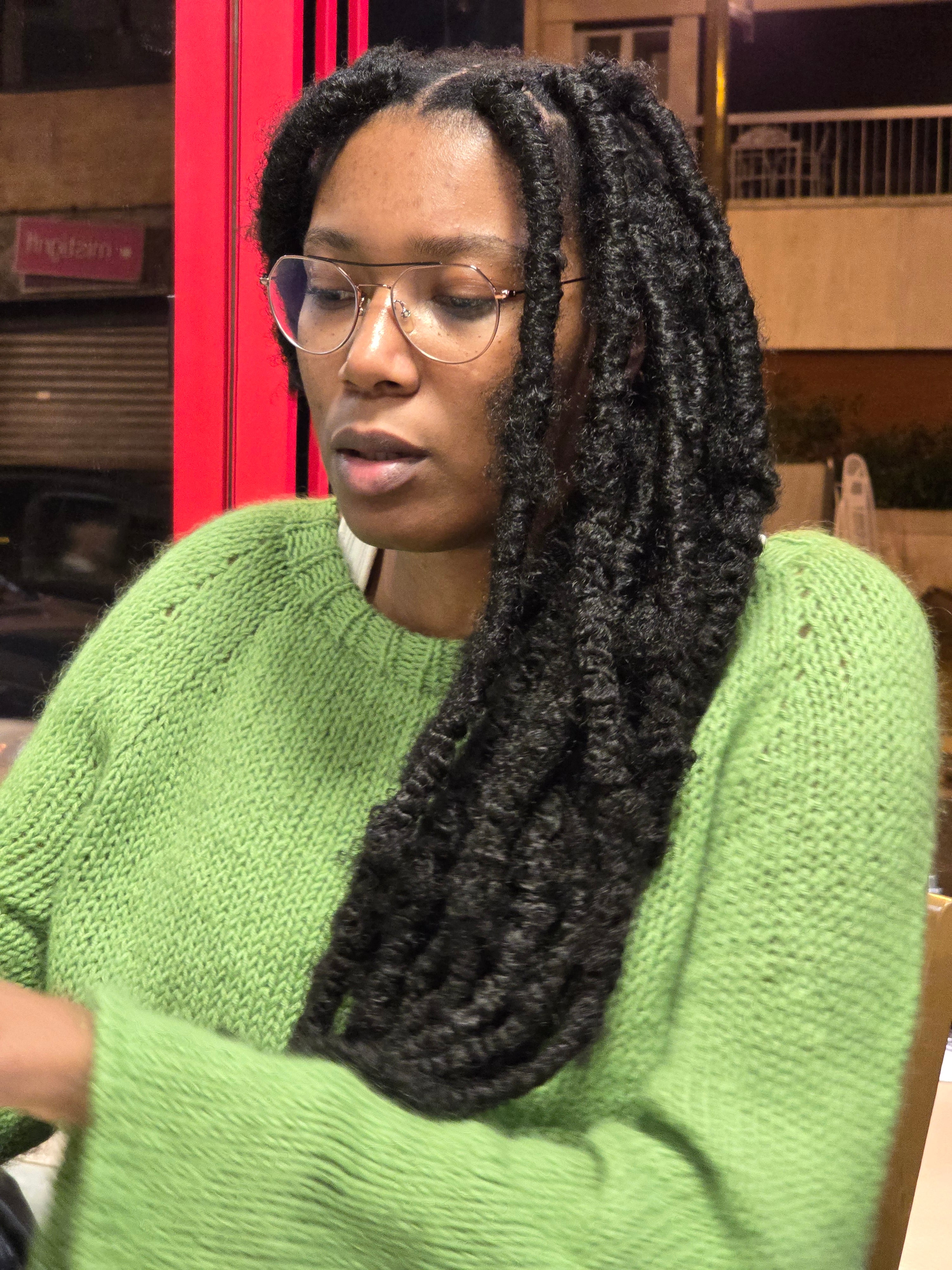 Le Pull court mohair mérinos