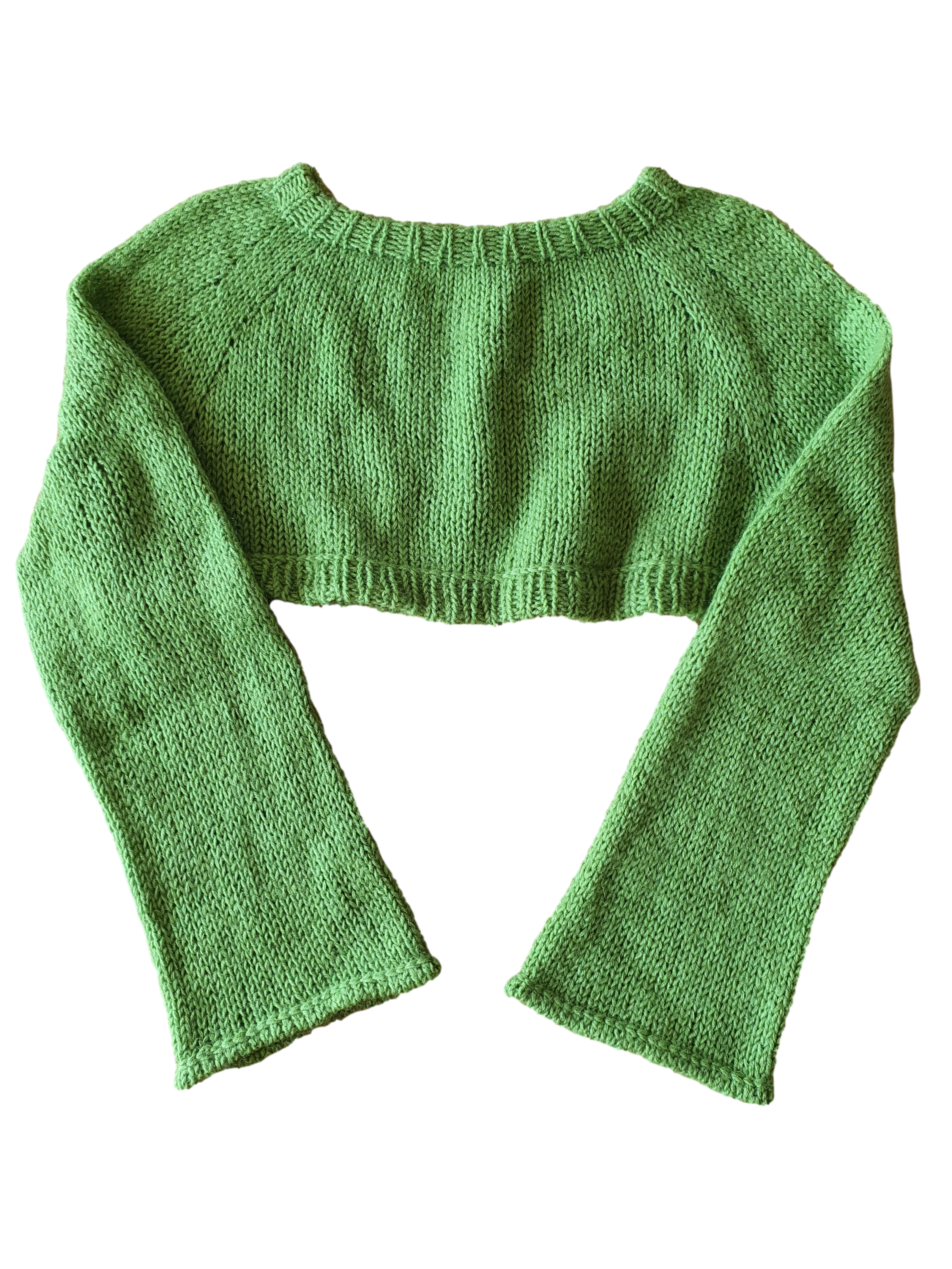 Le Pull court mohair mérinos